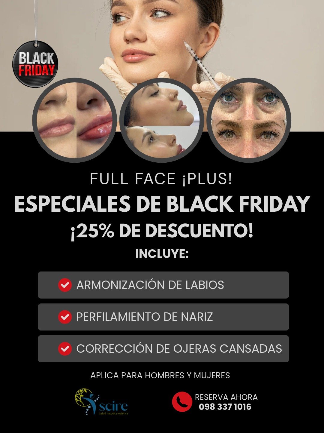 Full Face ¡PLUS!