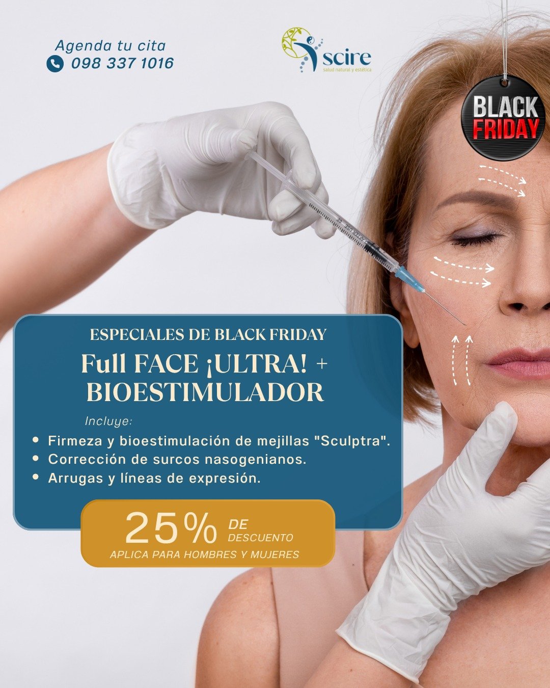 Full Face ¡ULTRA! + Bioestimulador